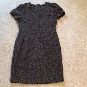 Adorable Gap Black White Tweed Dress